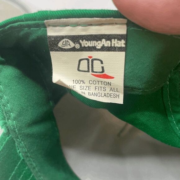 YoungAn Hat Green G Snap Back Hat - Picture 6 of 6